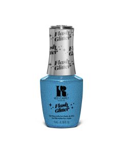 Red Carpet Manicure Bejeweled In Blue Flash Glitter, 0.3 fl oz.