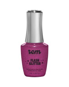 Red Carpet Manicure Very Berry Mesmerizing Flash Glitter, 0.3 fl oz.