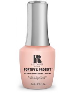 Red Carpet Manicure Fortify & Protect Timeless Beauty LED Nail Gel Color, 0.3 fl oz.