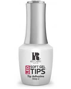 RED CARPET MANICURE LED SOFT GEL TIP ADHESIVE 9 mL