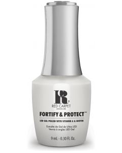 Red Carpet Manicure Fortify & Protect Feeling Brand Nude LED Nail Gel Color, 0.3 fl oz. 