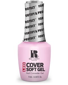 Red Carpet Manicure LED Cover Gel - Soft Pink, 0.3 fl oz.