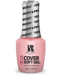 Red Carpet Manicure LED Cover Gel - Soft Nude, 0.3 fl oz.