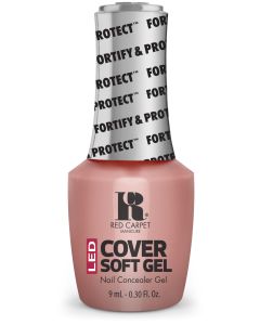 Red Carpet Manicure LED Cover Gel - Cover Beige, 0.3 fl oz.