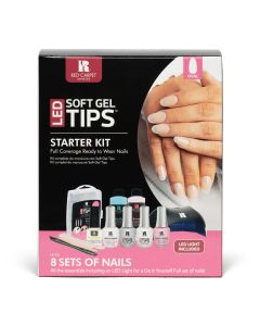 RED CARPET MANICURE LED SOFT GEL STARTER KIT - OVAL