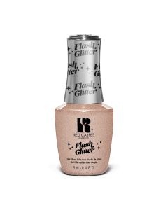Red Carpet Manicure Glisten While I Glow Flash Glitter, 0.3 fl oz.