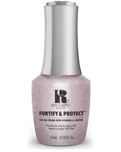 Red Carpet Manicure Fortify & Protect Sparkle In Style LED Nail Gel Color, 0.3 fl oz.