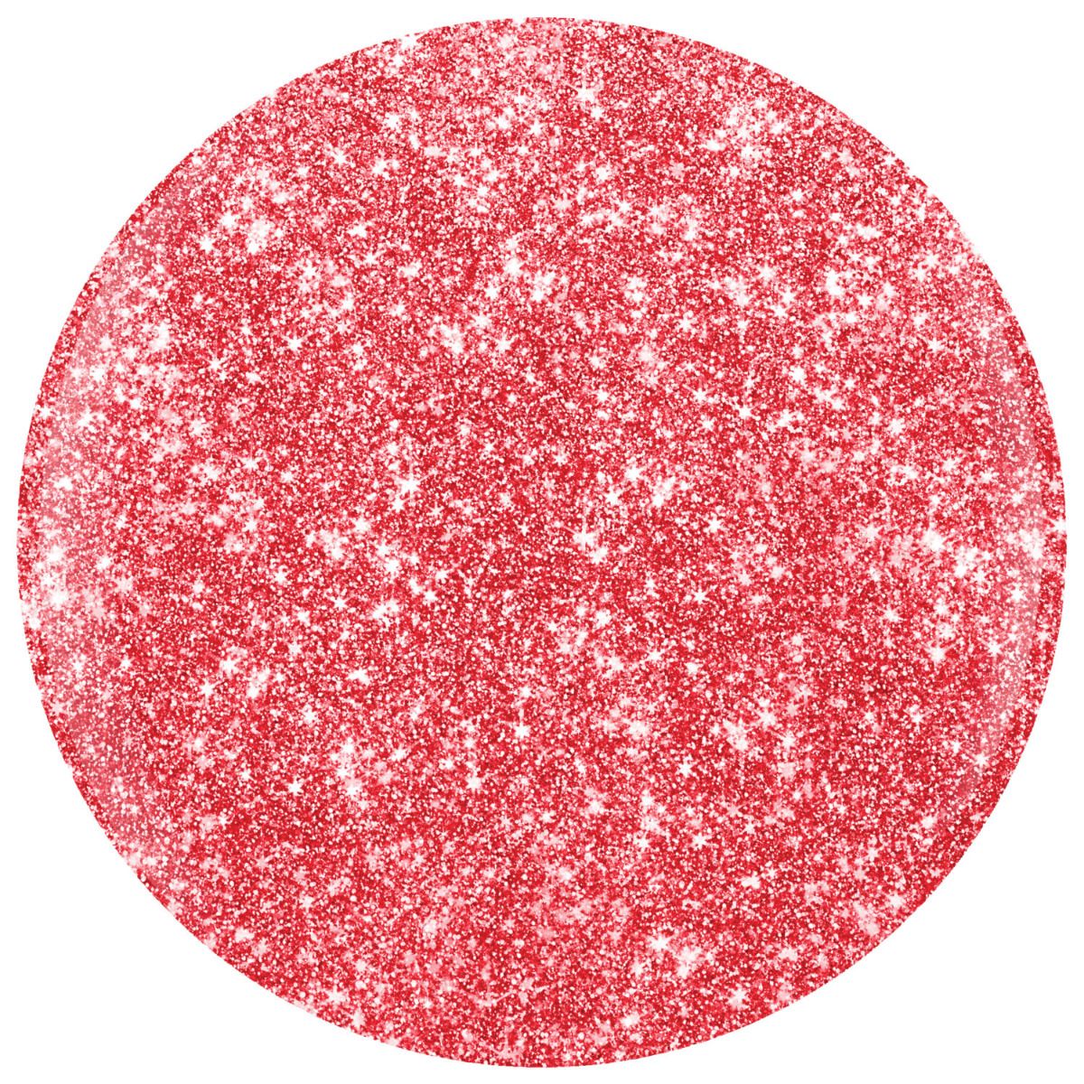 Red Carpet Manicure Disco Cherry Flash Glitter, 0.3 fl oz.