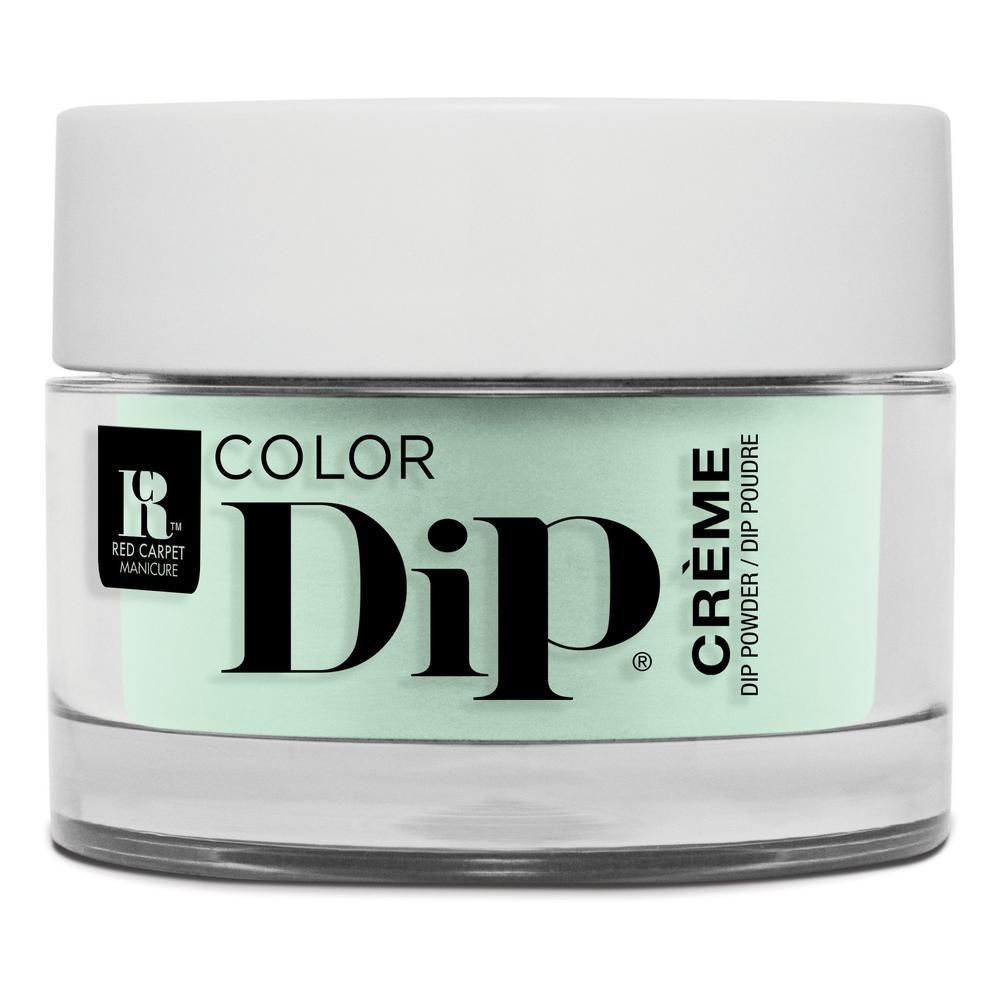 Red Carpet Manicure Color Dip Meant To Be Mint Nail Dipping Powder