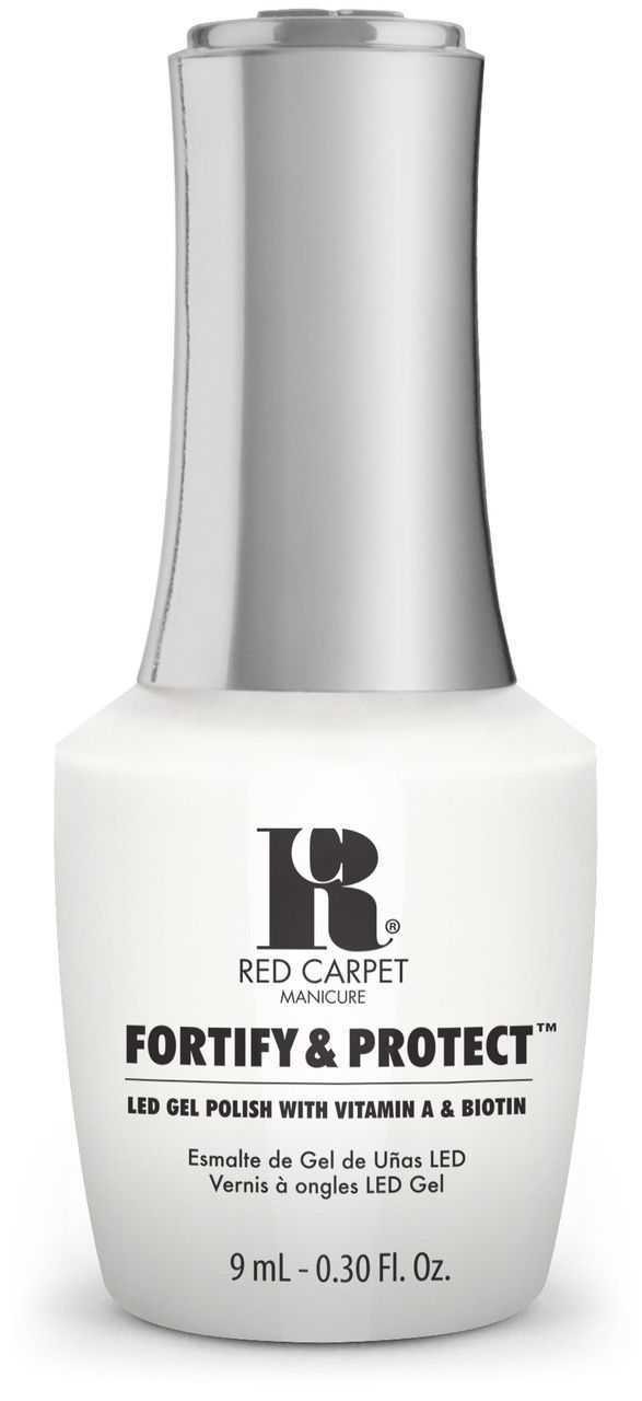 Red Carpet Manicure Fortify & Protect White Hot LED Nail Gel Color