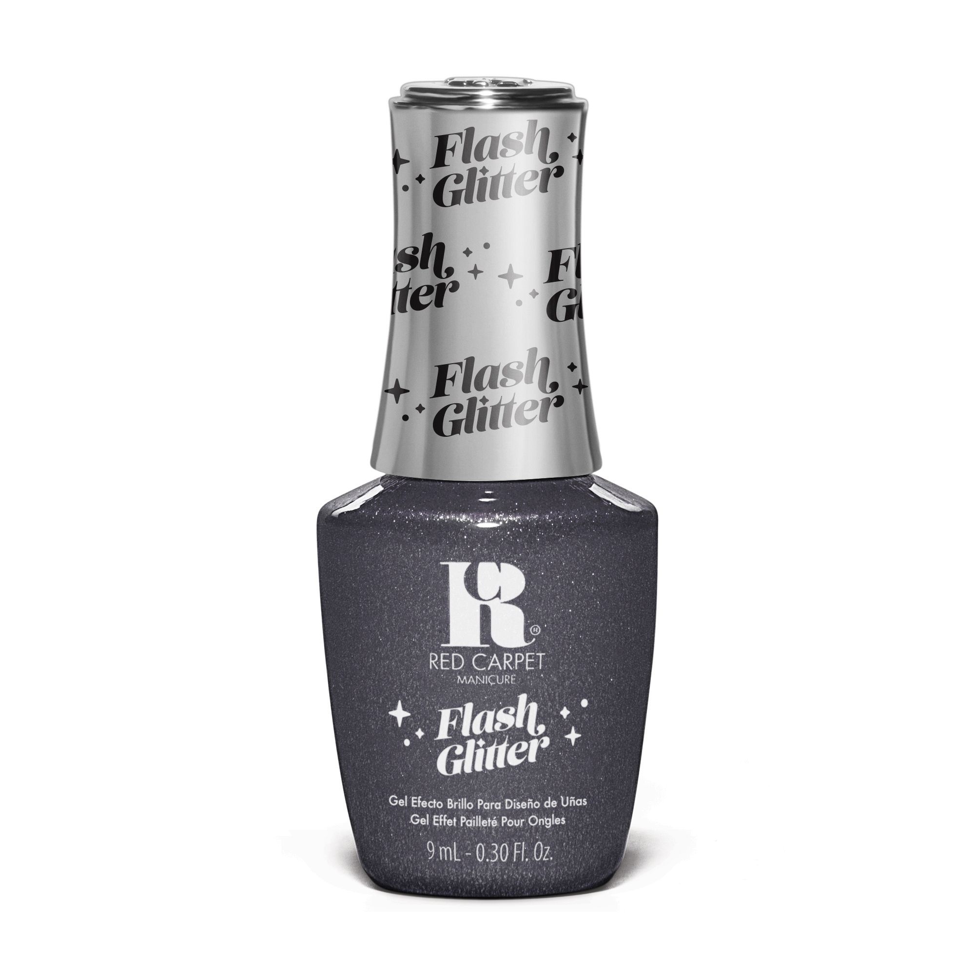 Red Carpet Manicure Wish Me Luxe Flash Glitter, 0.3 fl oz.