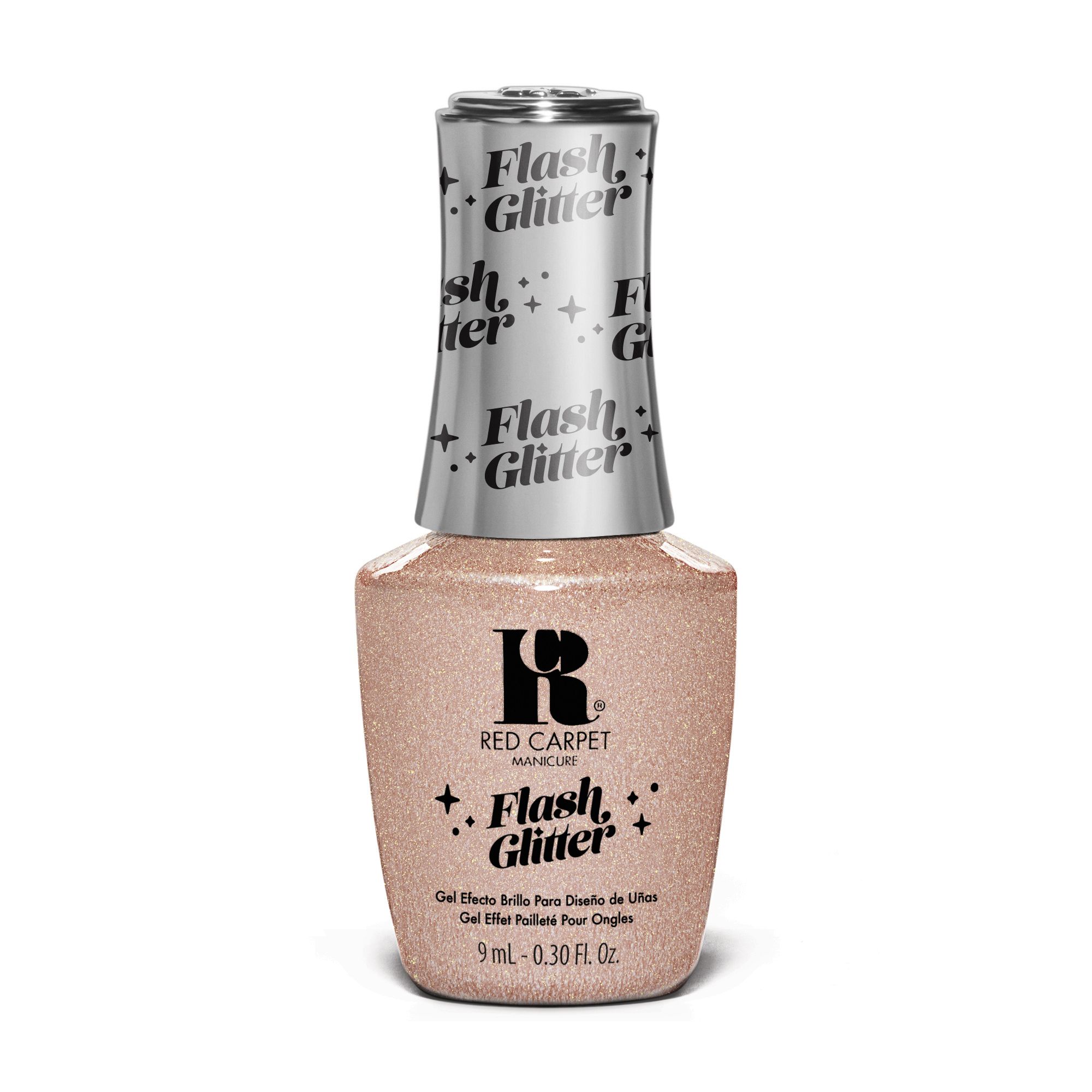 Red Carpet Manicure Glisten While I Glow Flash Glitter