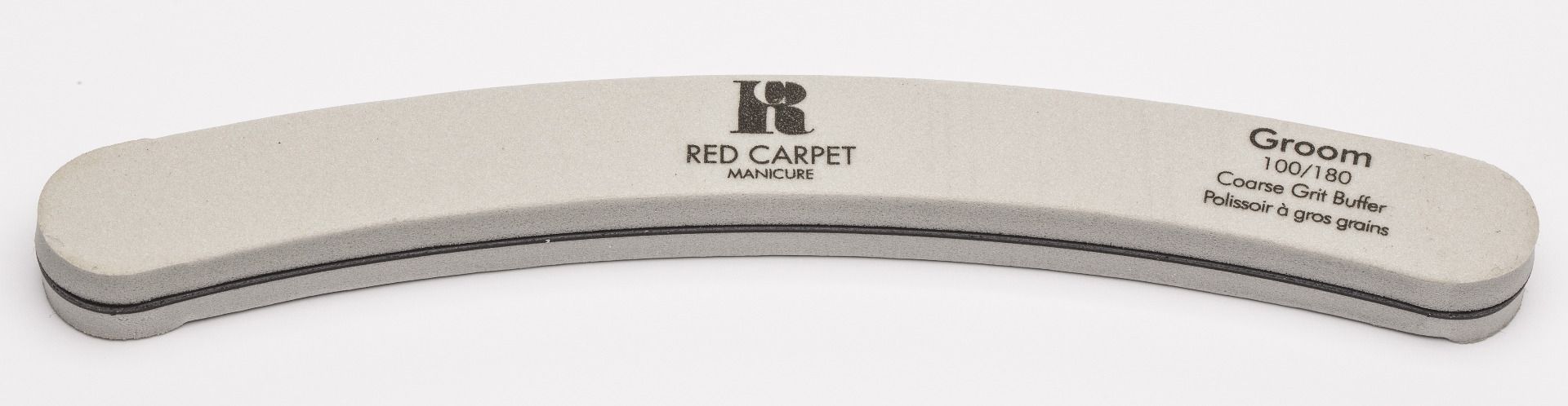 Red Carpet Manicure Groom 100/180 Coarse Grit Buffer 