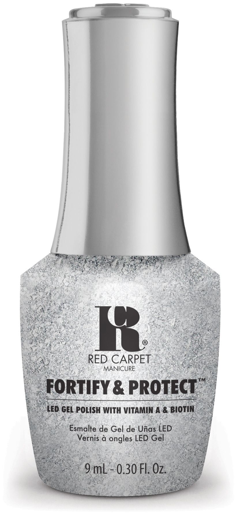 Red Carpet Manicure Fortify & Protect Seeing Stars LED Nail Gel Color, 0.3 fl oz.