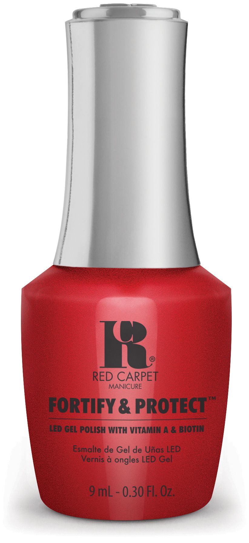 Red Carpet Manicure Fortify & Protect A Night To Shine LED Nail Gel Color, 0.3 fl oz.