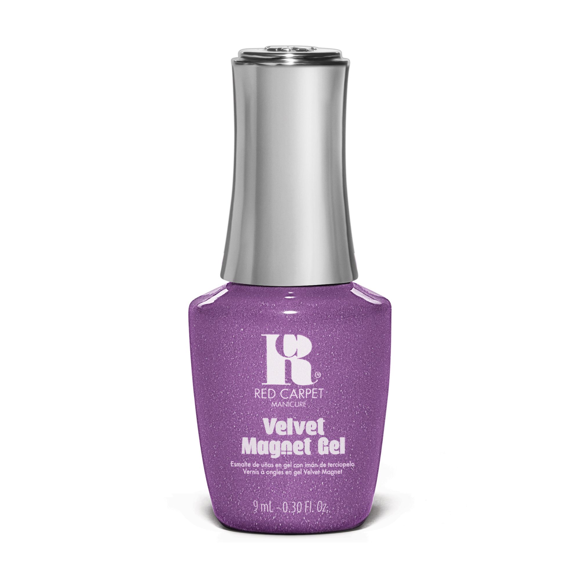 Red Carpet Manicure Positively Attracted Velvet Magnet Gel, 0.3 fl oz.