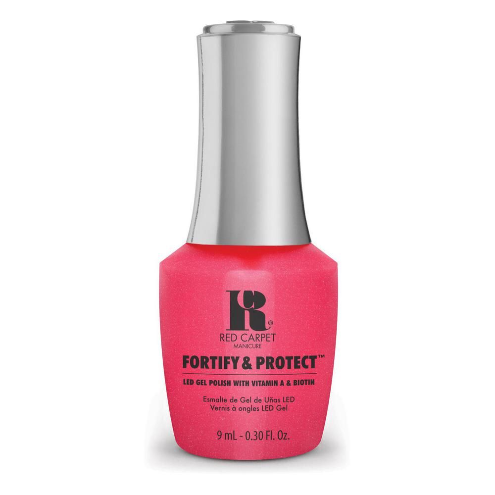 Red Carpet Manicure Fortify and Protect #cabanalife LED Nail Gel Color, 0.3 fl oz.