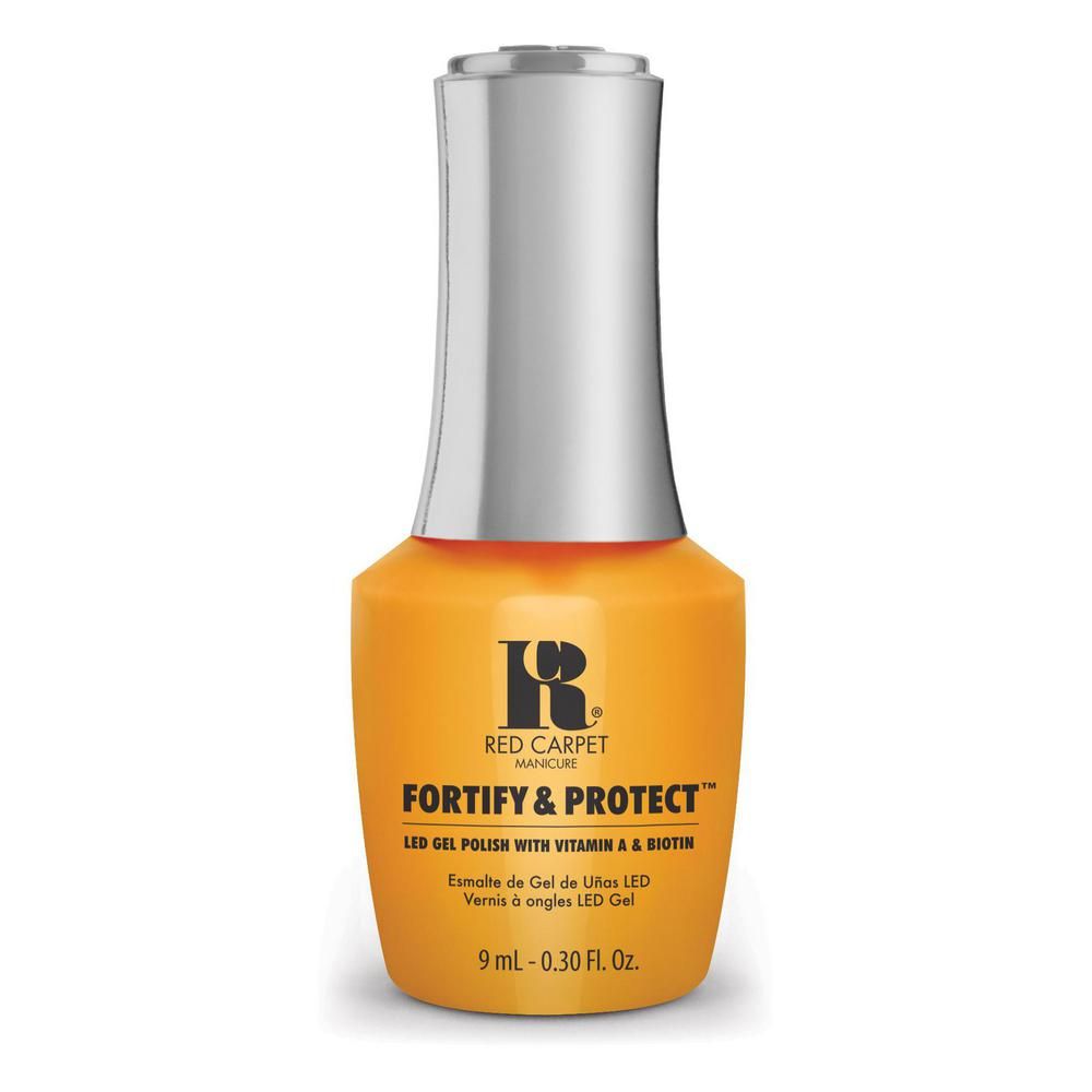 Red Carpet Manicure Fortify and Protect Sunshine & Good Times LED Nail Gel Color