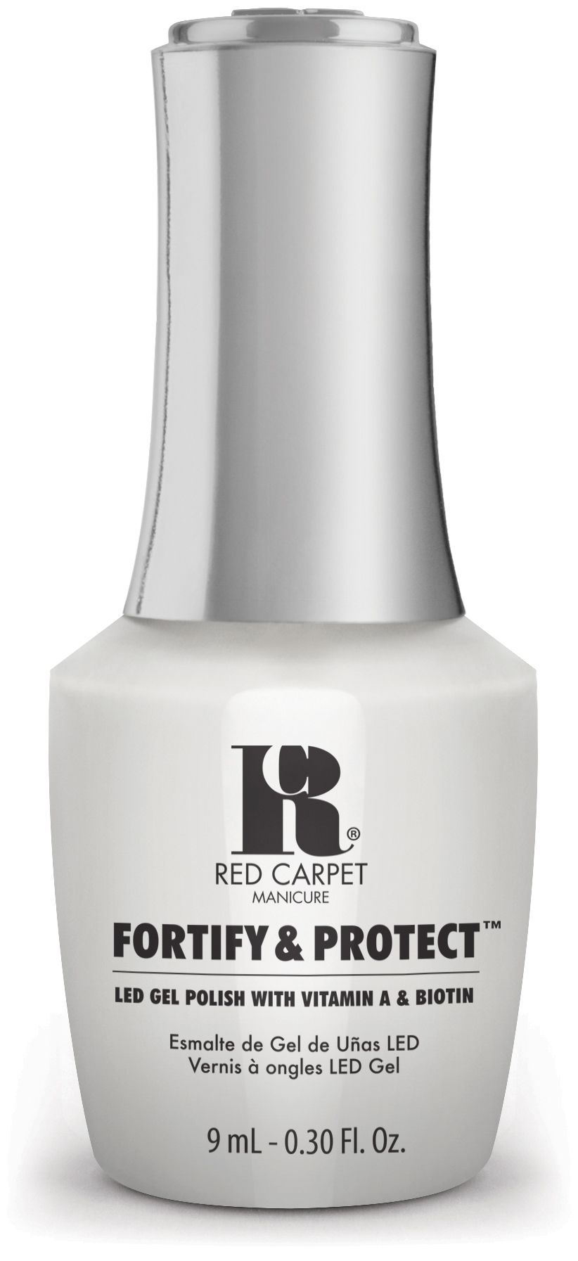Red Carpet Manicure Fortify & Protect Feeling Brand Nude LED Nail Gel Color, 0.3 fl oz. 