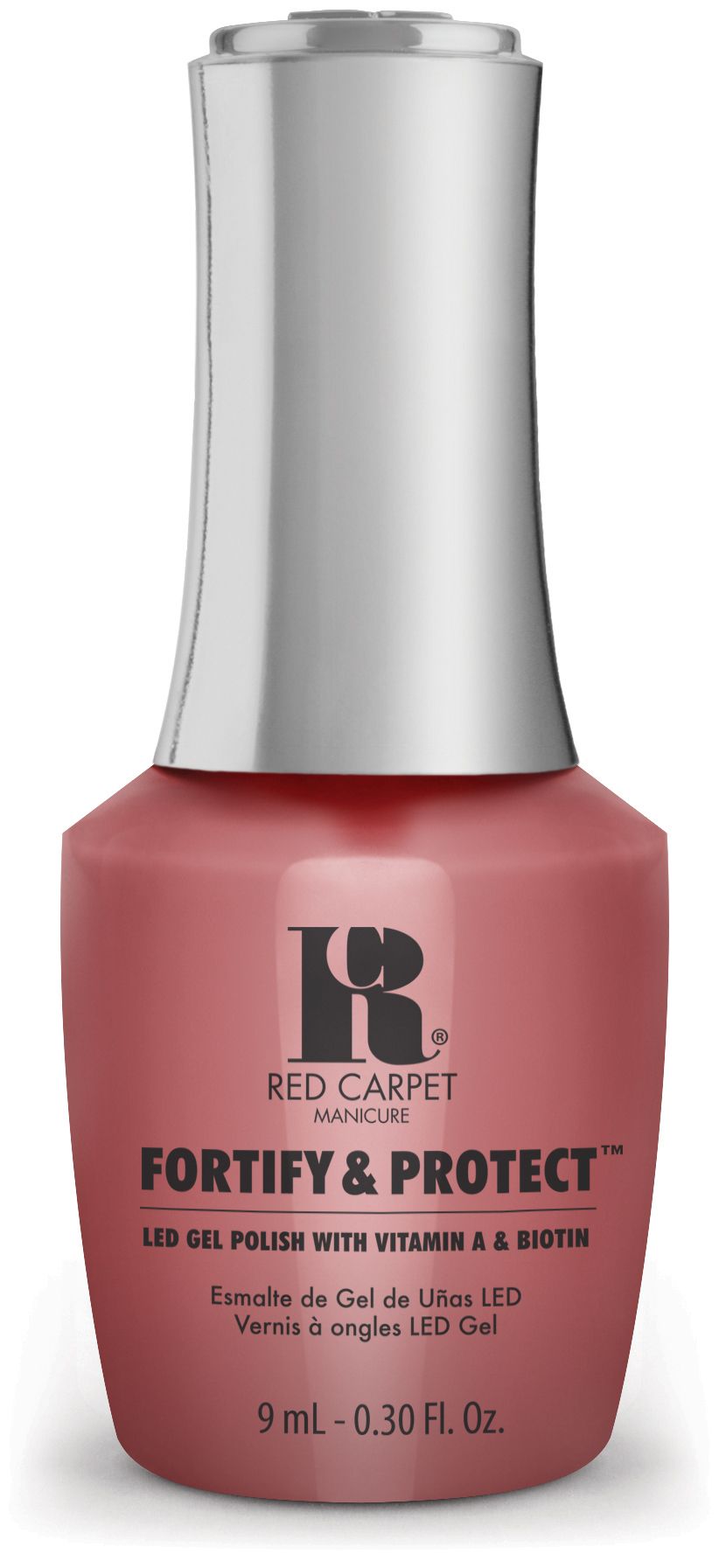 Red Carpet Manicure Fortify & Protect Made For Me LED Nail Gel Color, 0.3 fl oz. 