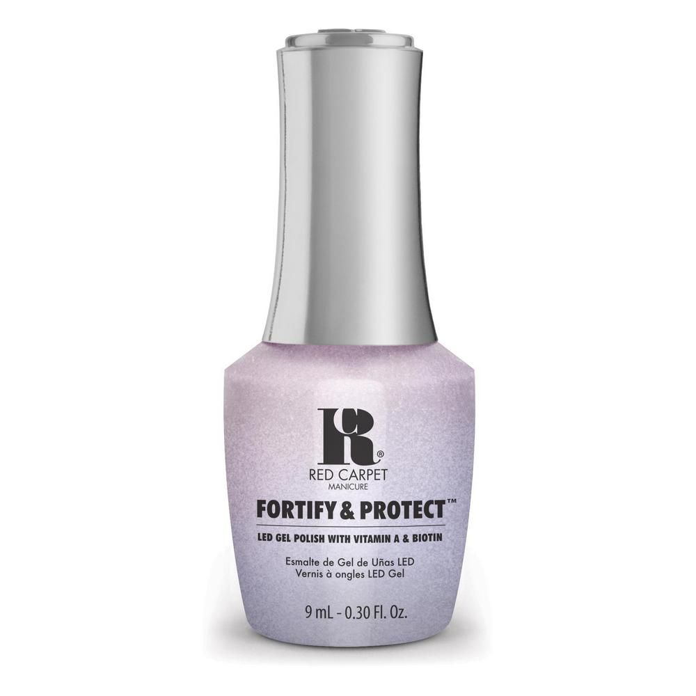 Red Carpet Manicure Fortify & Protect My Diamonds Sparkle LED Nail Gel Color