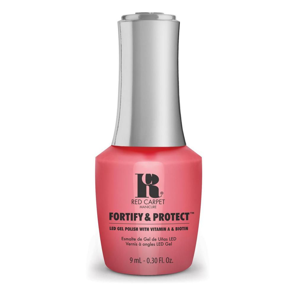 Red Carpet Manicure Fortify & Protect On Set Antics LED Nail Gel Color