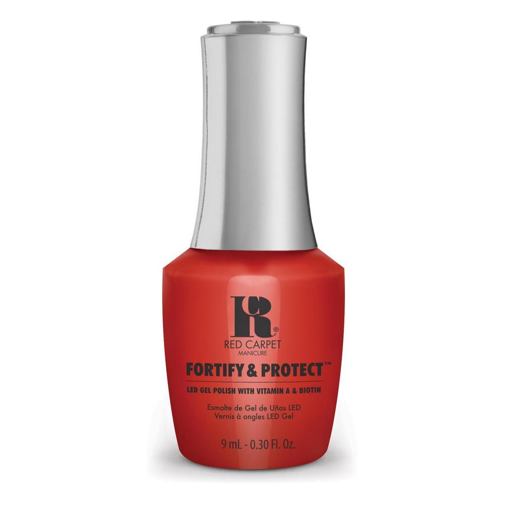 Red Carpet Manicure Fortify & Protect Box Office Hit LED Nail Gel Color