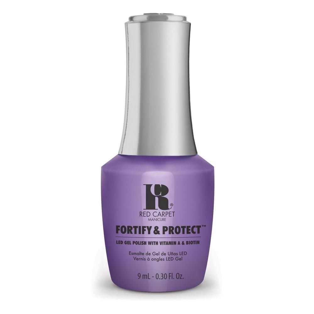 Red Carpet Manicure Fortify & Protect Blockbuster Babe LED Nail Gel Color